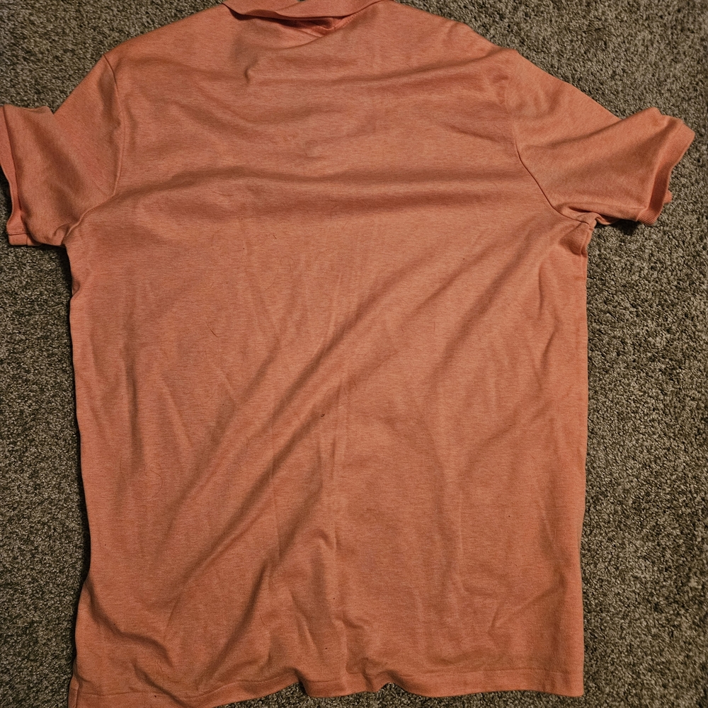 Ralph Lauren Men's Coral Polo Shirt - Picture 3 of 3